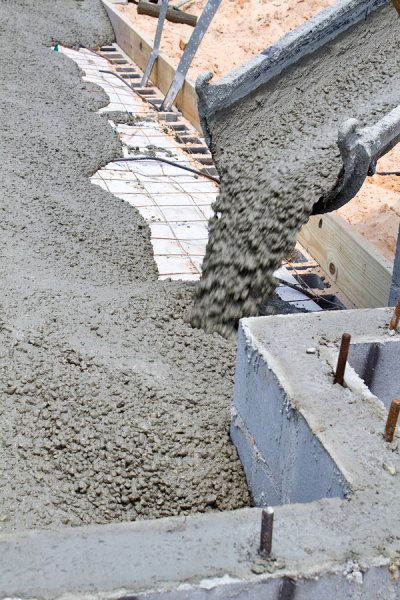 Pouring Concrete Slab Foundation in San Antonio